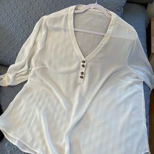 White blouse 2x from Maurices.